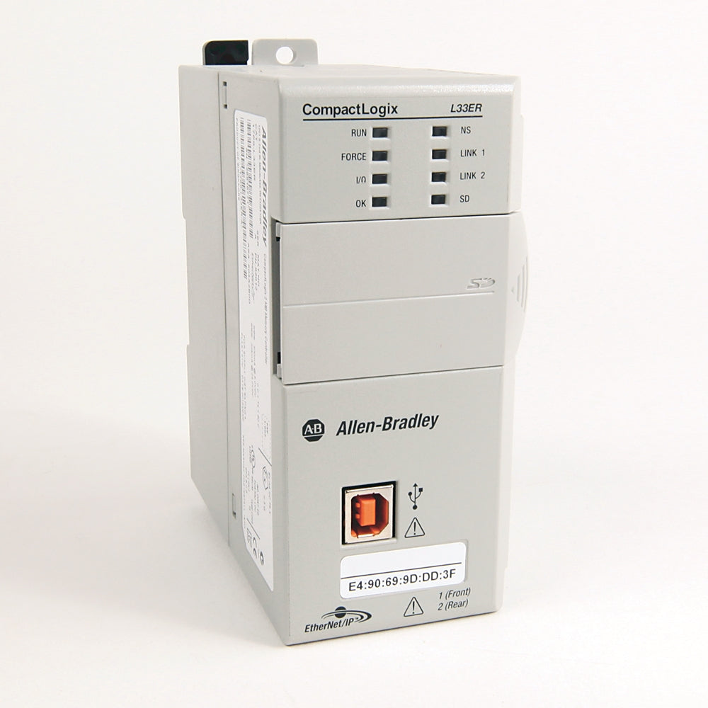 Allen-Bradley 1769-L33ER CompactLogix Controller with Ethernet