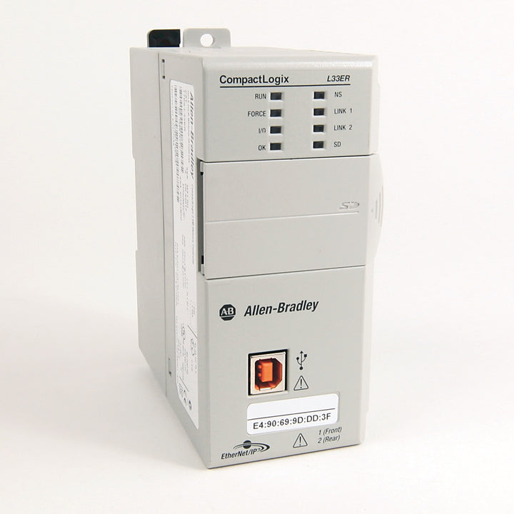 Allen-Bradley 1769-L33ER CompactLogix Controller with Ethernet