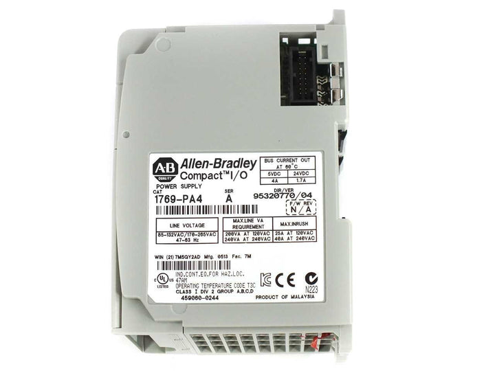 Allen-Bradley 1769-PA4 Compact I/O power supply module