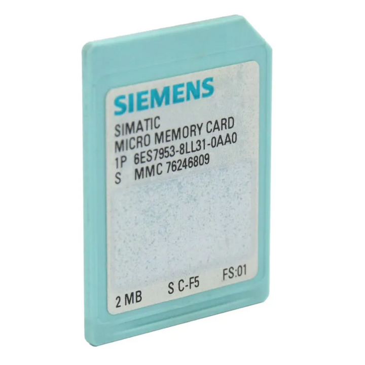 Siemens SIMATIC Micro Memory Card 2 MB 6ES7953-8LL31-0AA0