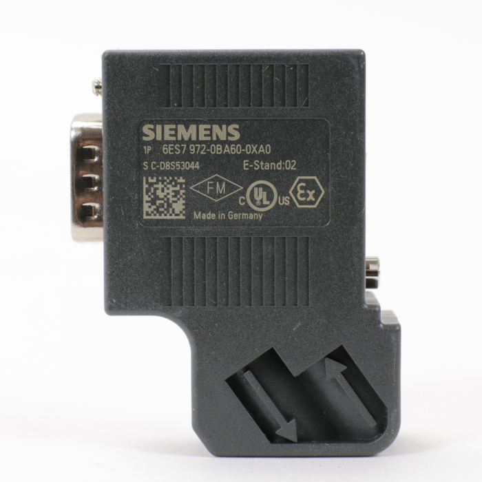 Siemens 6ES7972-0BA60-0XA0 PROFIBUS FastConnect bus connector, 35-degree cable outlet